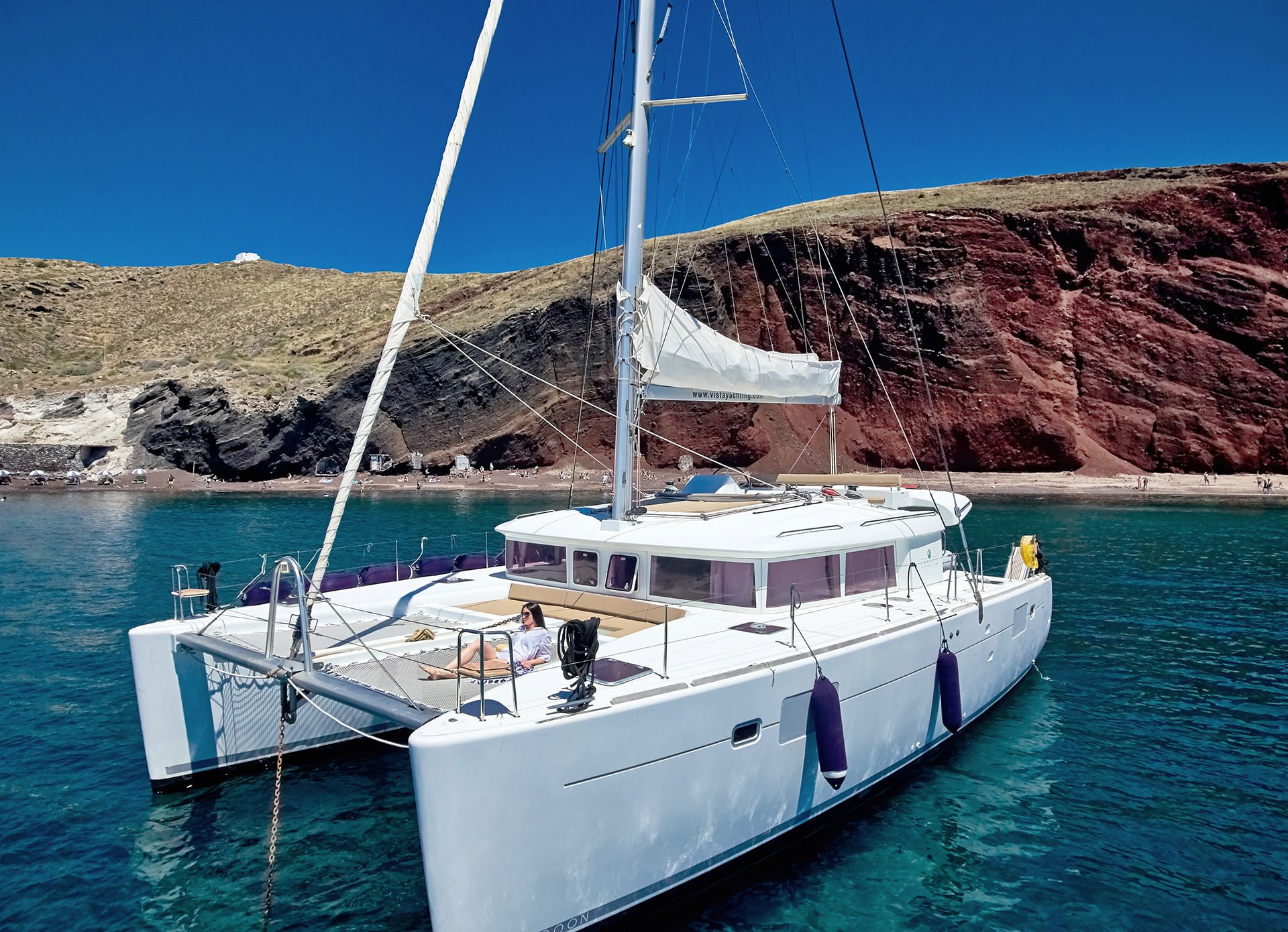 catamaran tour of greek islands